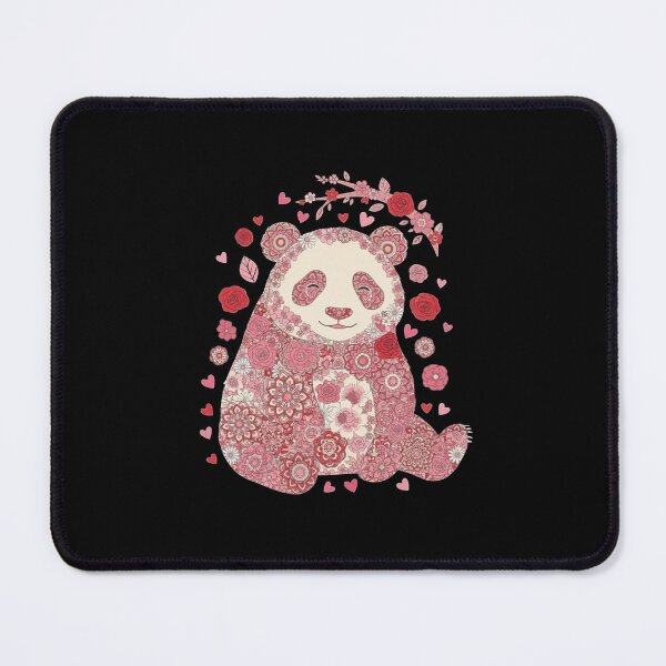 Item preview, Panda Love Floral Cute Animal Lover Gift designed and sold by CORJIDOG-ART.