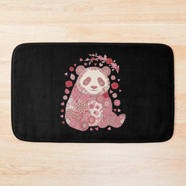 Item preview, Panda Love Floral Cute Animal Lover Gift designed and sold by CORJIDOG-ART.
