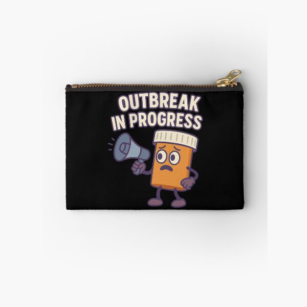 Item preview, Outbreak In Progress Funny Science Design designed and sold by Virelo.
