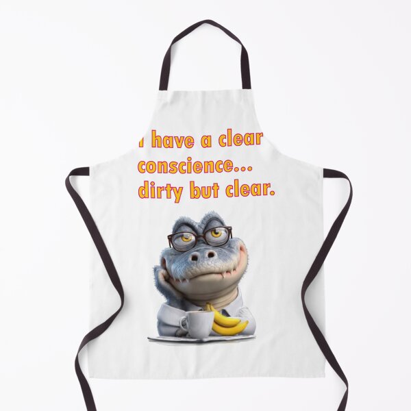 Item preview, crocodile with a conscience designed and sold by GraphicStyleX.