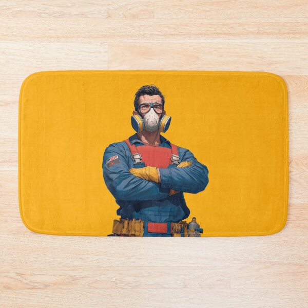 Item preview, PPE Hero – Personal Protective Equipment Superhero | Safety & Essential Worker Design 3 designed and sold by WordPlayStudio.
