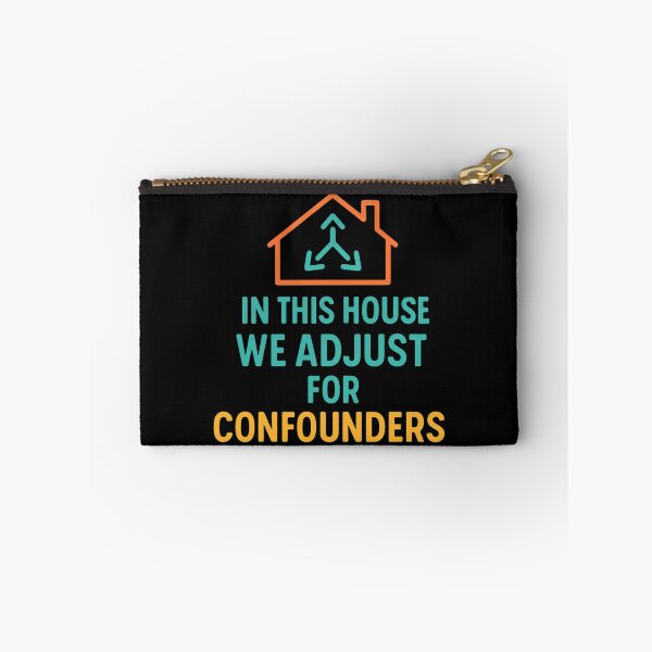 Item preview, In This House We Adjust For Confounders designed and sold by Virelo.