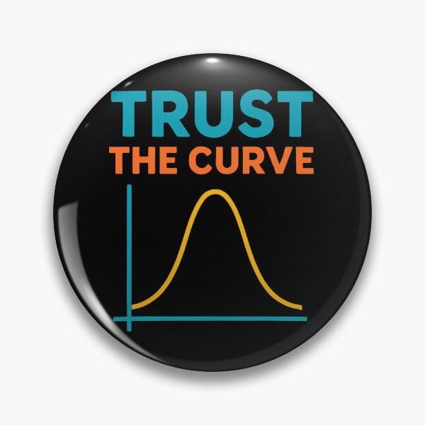 Item preview, Trust The Curve Funny Science And Data Design designed and sold by Virelo.