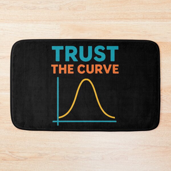 Item preview, Trust The Curve Funny Science And Data Design designed and sold by Virelo.