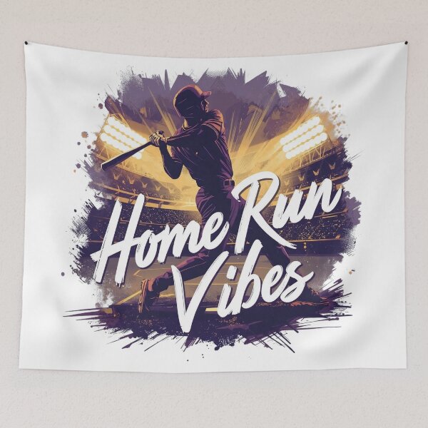 Item preview, Home Run Vibes – Baseball Batter Game Night designed and sold by RMTrendy.