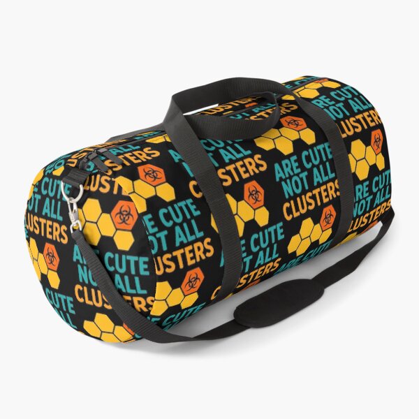 Item preview, Not All Clusters Are Cute Funny Microbiology Design  designed and sold by Virelo.