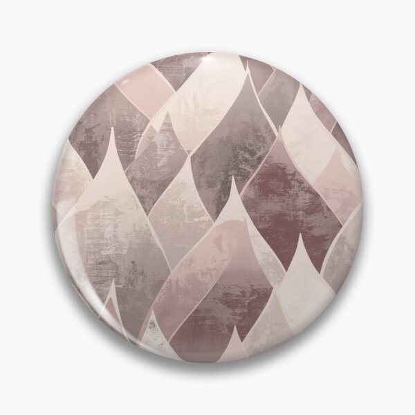 Item preview, Abstract Gothic Wave Pattern in Pale Stone and Mauve designed and sold by mari0n980.