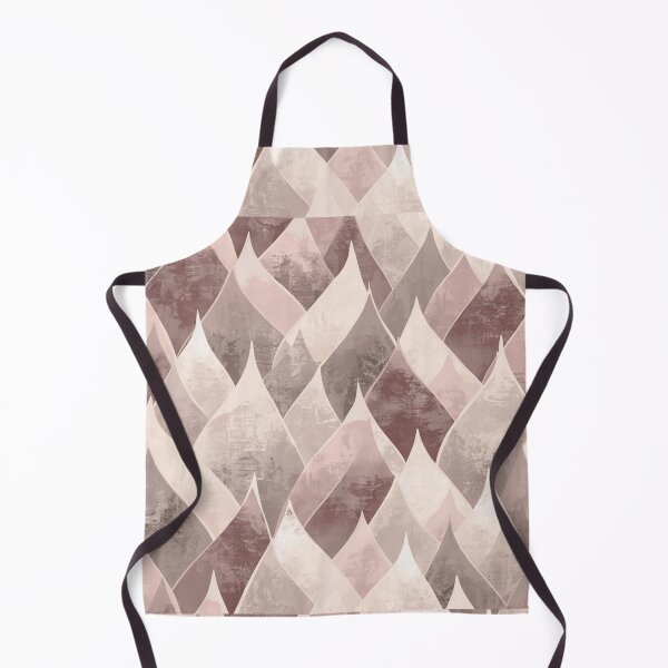 Item preview, Abstract Gothic Wave Pattern in Pale Stone and Mauve designed and sold by mari0n980.