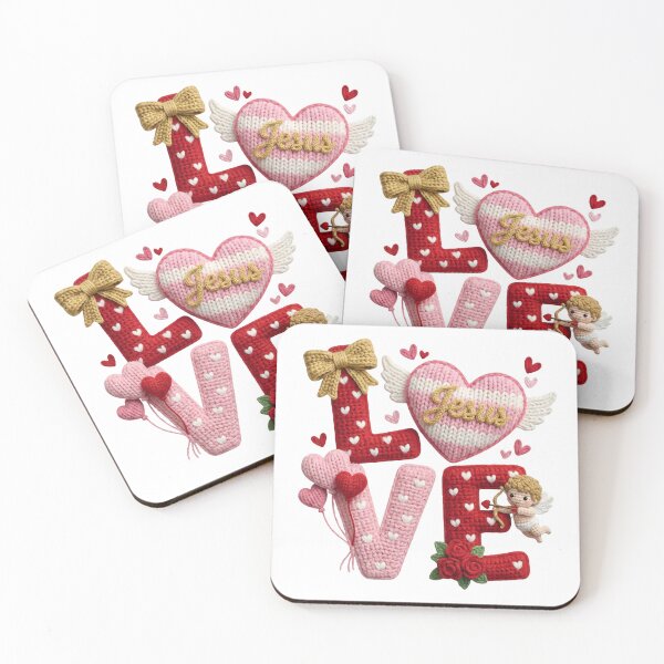 Item preview, Love jesus, Love valenetine, Christian designed and sold by anchareeya.