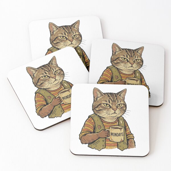 Item preview, Cat hate mondays designed and sold by Chaos-Approved.