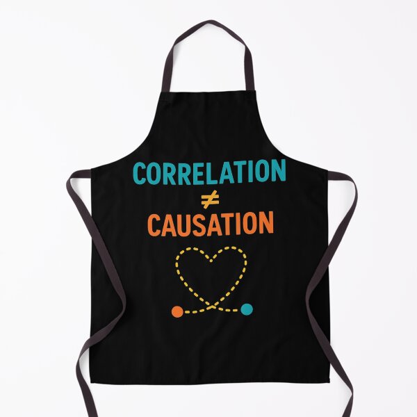 Item preview, Correlation Not Causation Funny Science Design designed and sold by Virelo.