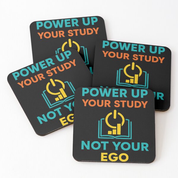 Item preview, Power Up Your Study Not Your Ego  designed and sold by Virelo.