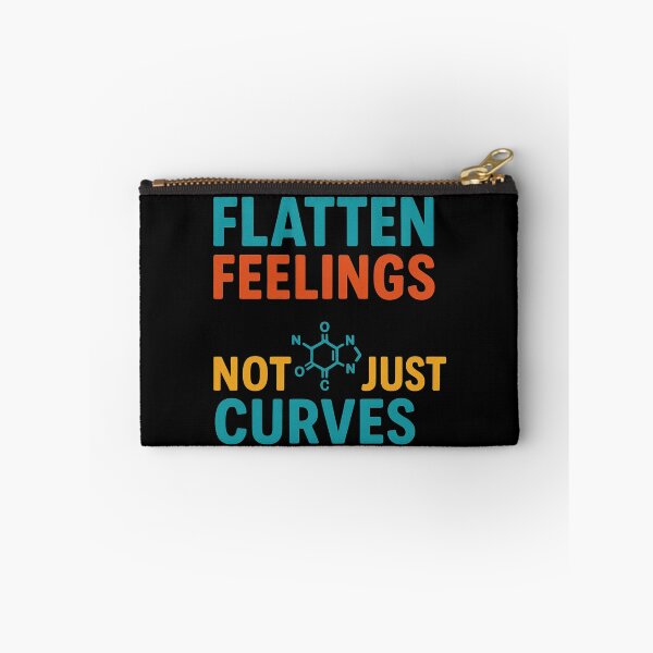 Item preview, Flatten Feelings Not Just Curves World Health Day designed and sold by Virelo.