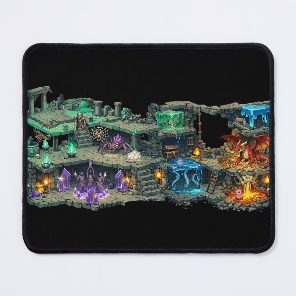 Item preview, Dungeon Isometric Dnd Battle Map Cartography designed and sold by DungeonAtelier.