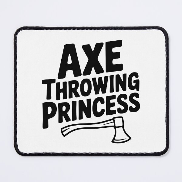 Item preview, Axe Throwing Princess designed and sold by Frank Ring.
