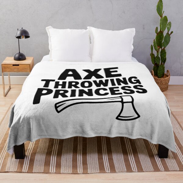 Item preview, Axe Throwing Princess designed and sold by Frank Ring.