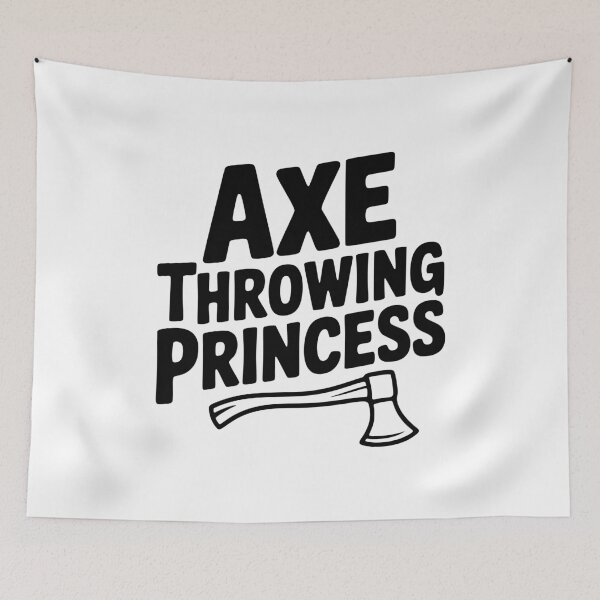 Item preview, Axe Throwing Princess designed and sold by Frank Ring.