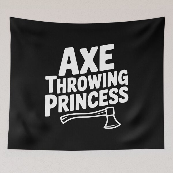 Item preview, Axe Throwing Princess designed and sold by Frank Ring.