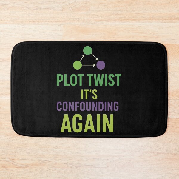 Item preview, Plot Twist It’s Confounding Again Funny Science Design designed and sold by Virelo.