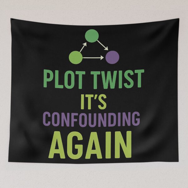 Item preview, Plot Twist It’s Confounding Again Funny Science Design designed and sold by Virelo.