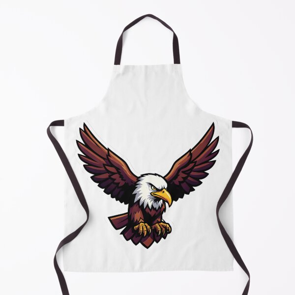 Item preview, Fierce Bald Eagle – Powerful Flying Eagle Mascot Design designed and sold by Kavya Art.