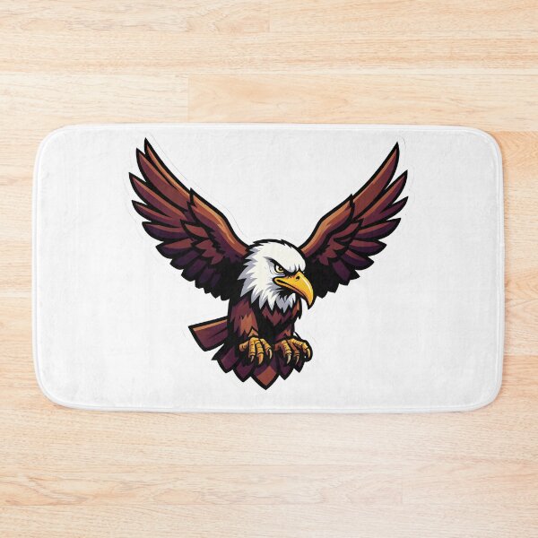 Item preview, Fierce Bald Eagle – Powerful Flying Eagle Mascot Design designed and sold by Kavya Art.