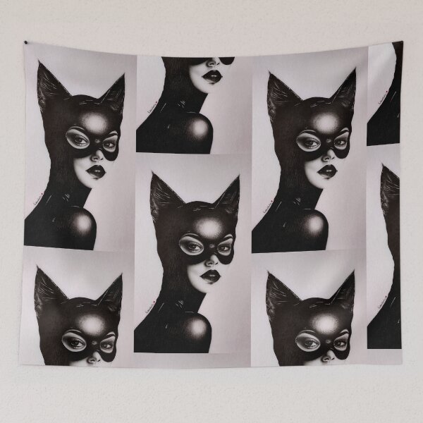 Item preview, Batwoman Original Artwork designed and sold by PaulaMarieArt.