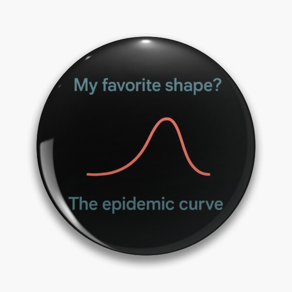 Item preview, My Favorite Shape? The Epidemic Curve designed and sold by Virelo.