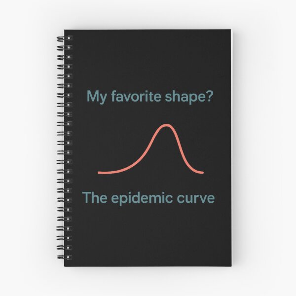 Item preview, My Favorite Shape? The Epidemic Curve designed and sold by Virelo.