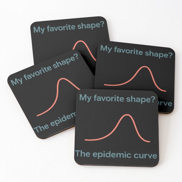 Item preview, My Favorite Shape? The Epidemic Curve designed and sold by Virelo.
