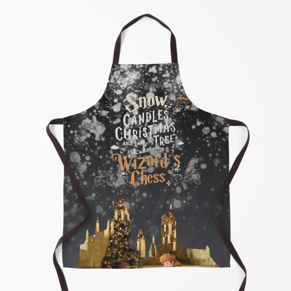 Item preview, Magical Winter Wizard Chess — Cozy Snowy Castle Scene designed and sold by inallusha.
