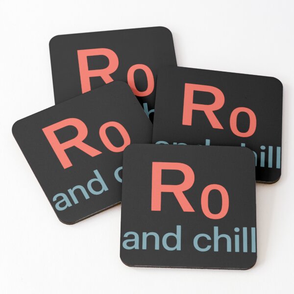 Item preview, R0 and Chill Funny Epidemiology Science Design designed and sold by Virelo.