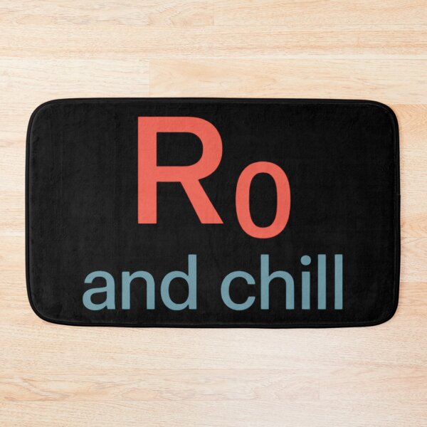 Item preview, R0 and Chill Funny Epidemiology Science Design designed and sold by Virelo.