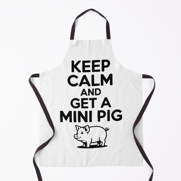 Item preview, Keep Calm and a Mini Pig designed and sold by Frank Ring.