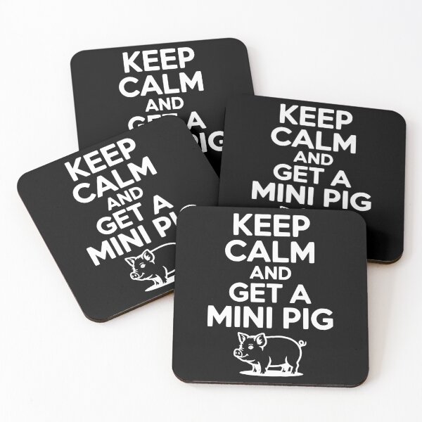 Item preview, Keep Calm and a Mini Pig designed and sold by Frank Ring.