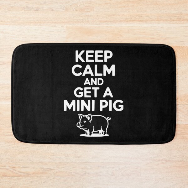 Item preview, Keep Calm and a Mini Pig designed and sold by Frank Ring.