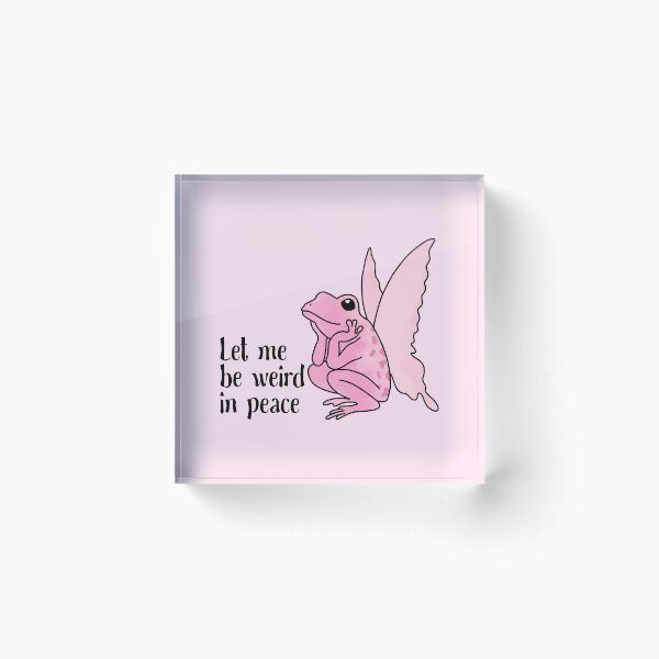Item preview, Let me be weird in peace designed and sold by witchlingart.