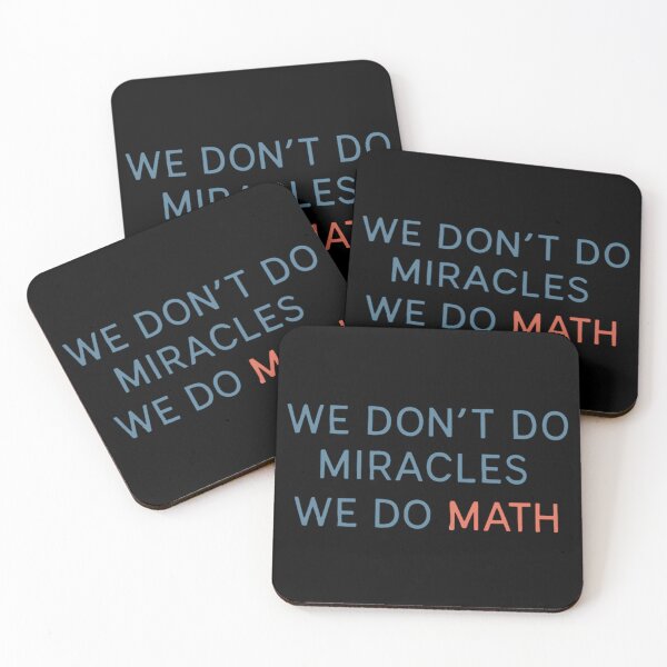 Item preview, We Don’t Do Miracles We Do Math designed and sold by Virelo.