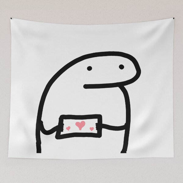 Item preview, Tiny Pink Hearts – Minimal Love Doodle designed and sold by felipemaldonadoart.