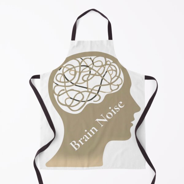 Item preview, Brain Noise Minimal Neurodivergent Illustration designed and sold by CreatedbyKandJ.