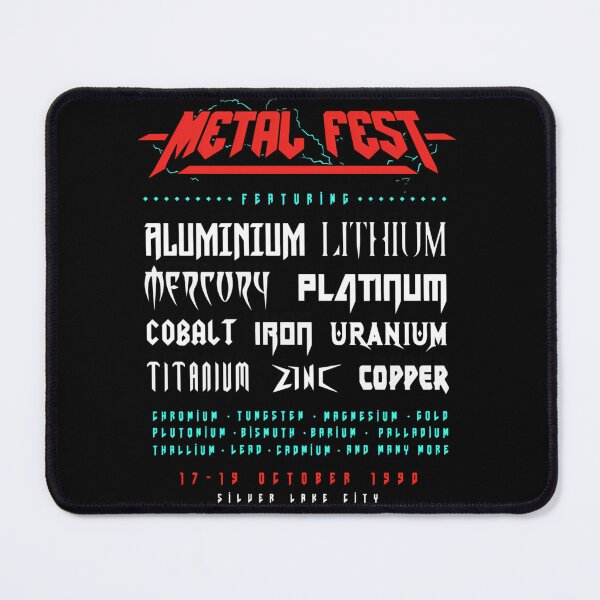 Item preview, Metal Fest Ferturing Chromium Tungstem designed and sold by golden-rose0.