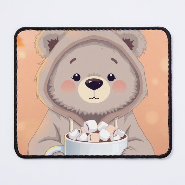 Item preview, Cute Bear Drinking Hot Chocolate T-Shirt | Cozy Fall Aesthetic Tee designed and sold by ArmaanArts.