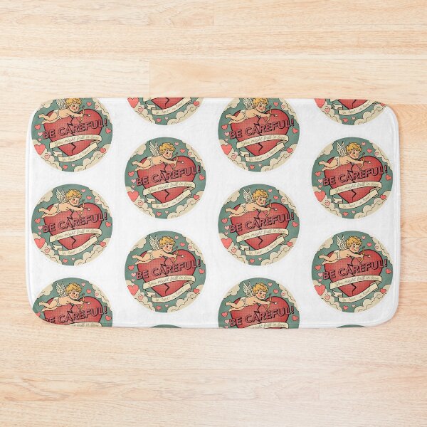 Item preview, Be Careful – Retro Love Warning Design designed and sold by tviyluv.