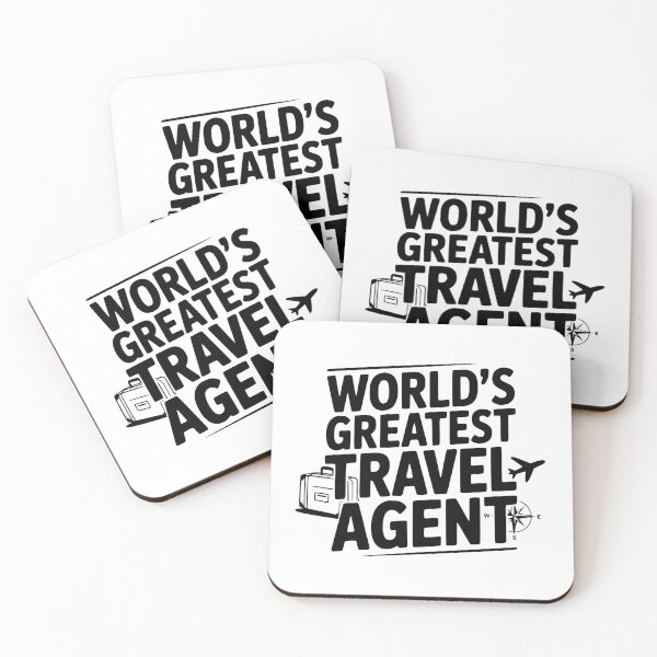 Item preview, World's Greatest Travel Agent designed and sold by Frank Ring.