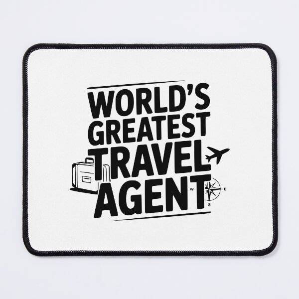 Item preview, World's Greatest Travel Agent designed and sold by Frank Ring.