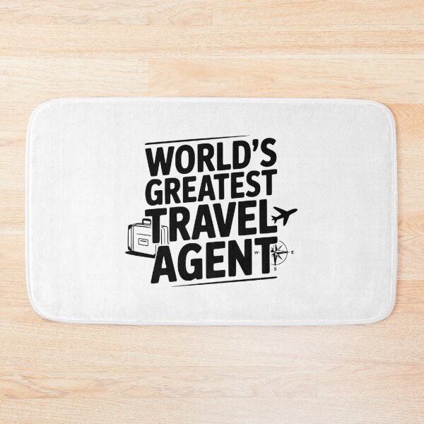 Item preview, World's Greatest Travel Agent designed and sold by Frank Ring.
