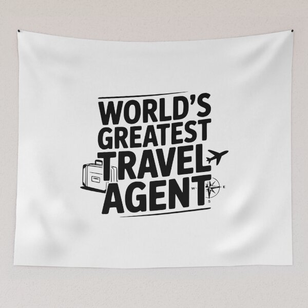 Item preview, World's Greatest Travel Agent designed and sold by Frank Ring.
