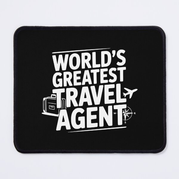 Item preview, World's Greatest Travel Agent designed and sold by Frank Ring.