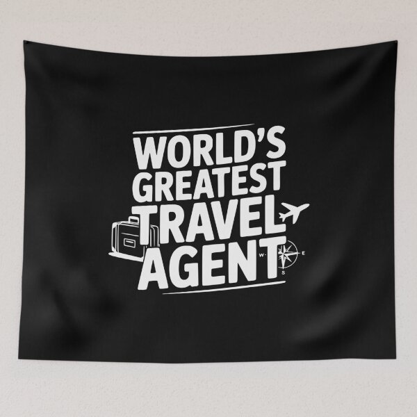 Item preview, World's Greatest Travel Agent designed and sold by Frank Ring.
