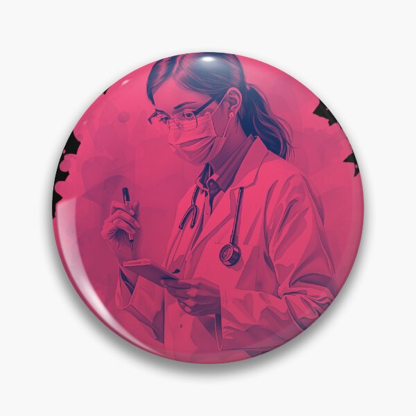 Item preview, Hero Illustration Of Epidemiologist designed and sold by Virelo.